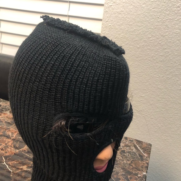 Women,mens FULL HEAD FACE COVER KNIT HAT winter keep warm! one size fits most - Picture 4 of 10